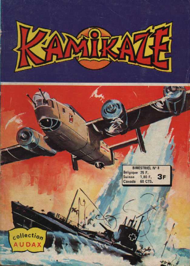 Scan de la Couverture Kamikaze n 8